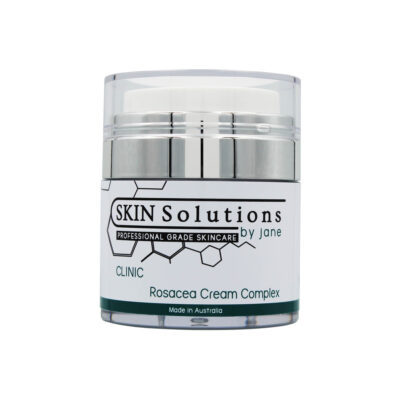 This is a 50ml airless jar with a clear cap and a push down pump action to dispense the cream. It contains the Rosacea Cream Complex from the CLINIC collection. The cream application smooths, soothes, and relieves discomfort of the skin from your first application, leaving your skin feeling calmer, comforted with less irritation.