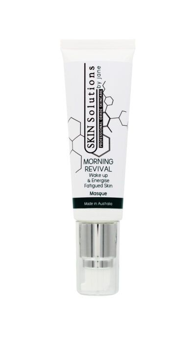 Morning Revival Masque is a great skin boost to re energise tired skin. It comes in an airless tube with a pump action for easy dispensing. 50ml