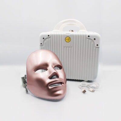 Rose Gold Luxury PRO LED Face Mask to deliver Rejuvenation for Maturing Skin or Correct and Balance skin concerns. Choose from light mode to suit your individual skin. Comes with it own unique Travel Case.