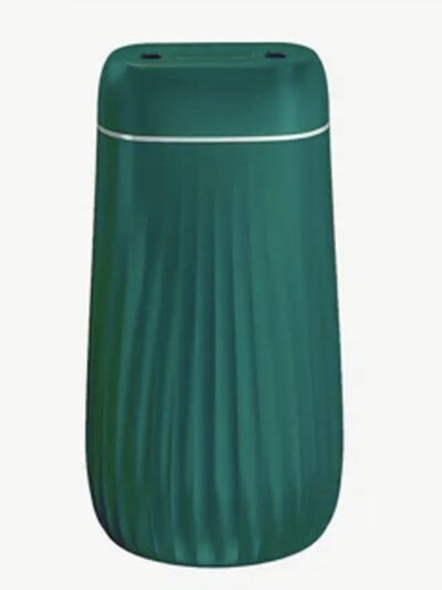 Regency Green diffuser humidifier is unique in style, 110 x 210mm high. It has a double head to immediately deliver a super fine mist into your room. You can use 6 drops of essential oil if you would like to have an uplifting or relaxing aromatic aroma which is great for our wellbeing. The capacity of water is 1000ml and will mist for 10 hours with an automatic turn off when water is low. Comes with a manual for easy use.